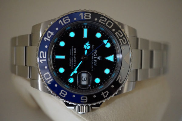 Rolex 116710BLNR GMT MASTER II BLACK BLUE BATMAN 2018 WARRANTY FULL SET - Image 11