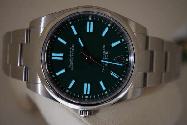 NEW Rolex 124300 OYSTER PERPETUAL GREEN DIAL 41MM 2021 COMPLETE SET - Image 11