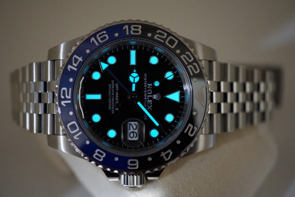 Rolex 126710BLNR GMT MASTER 2 BLACK BLUE JUBILEE 2021 WARRANTY FULL SET - Image 11