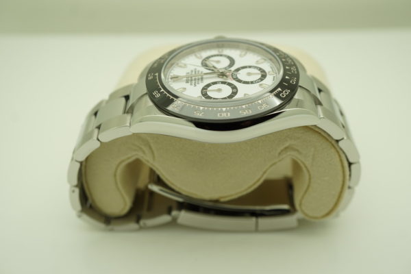 Rolex 116500LN COSMOGRAPH DAYTONA CERAMIC WHITE DIAL 2021 WARRANTY FULL SET - Image 4