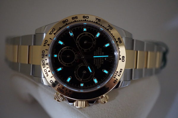 BRAND NEW Rolex 116503 DAYTONA TWO TONE YELLOW GOLD SS BLACK DIAL 2021 FULL SET - Image 11