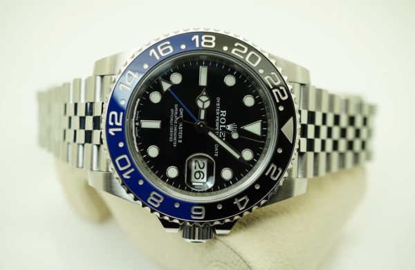 Rolex 126710BLNR GMT MASTER 2 BLACK BLUE JUBILEE 2021 WARRANTY FULL SET - Image 9