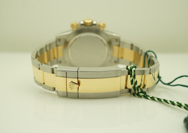BRAND NEW Rolex 116503 DAYTONA TWO TONE YELLOW GOLD SS BLACK DIAL 2021 FULL SET - Image 7