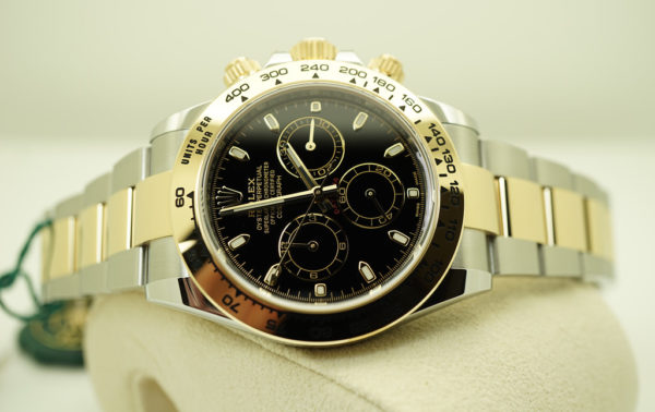 BRAND NEW Rolex 116503 DAYTONA TWO TONE YELLOW GOLD SS BLACK DIAL 2021 FULL SET - Image 10