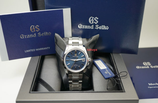 MINT GRAND SEIKO Four Seasons Fall HI-BEAT SBGH273 DARK BLUE DIAL 2021 FULL SET - Image 2