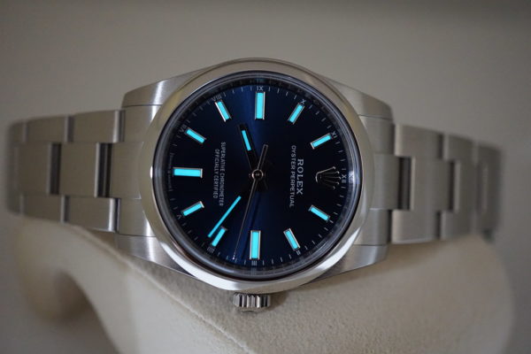 BRAND NEW Rolex 124200 OYSTER PERPETUAL 34MM BLUE DIAL 2021 COMPLETE SET - Image 10
