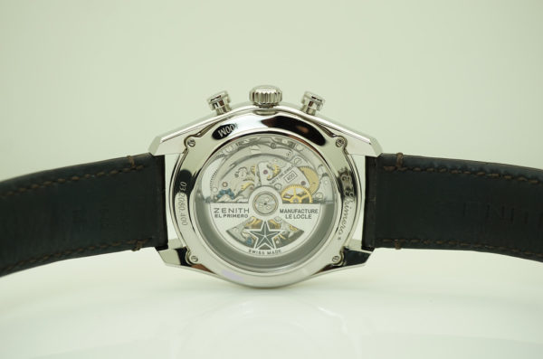 Zenith EL PRIMERO 36000 VPH STAINLESS STEEL WHITE DIAL 42MM FULL SET - Image 7