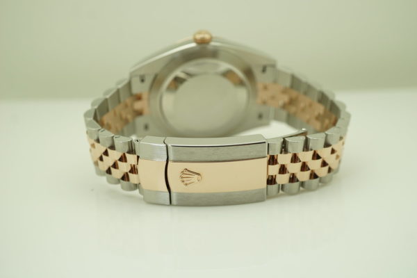 MINT Rolex 126331 DATEJUST 41 ROSE GOLD STEEL SUNDUST DIAL JUBILEE BAND 2021 FULL SET - Image 7