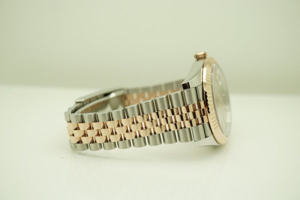 MINT Rolex 126331 DATEJUST 41 ROSE GOLD STEEL SUNDUST DIAL JUBILEE BAND 2021 FULL SET - Image 6