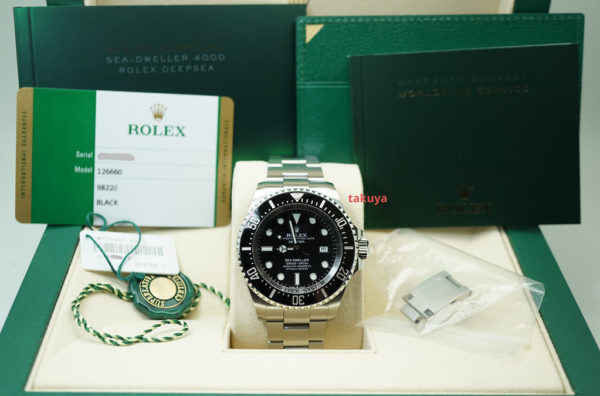 Rolex 126660 DEEPSEA DSSD BLACK DIAL NEW MODEL 2020 WARRANTY FULL SET - Image 2