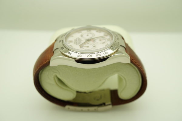 Rolex 16519 ZENITH DAYTONA 18K WHITE GOLD MOTHER OF PEARL MOP ARABIC DIAL - Image 3
