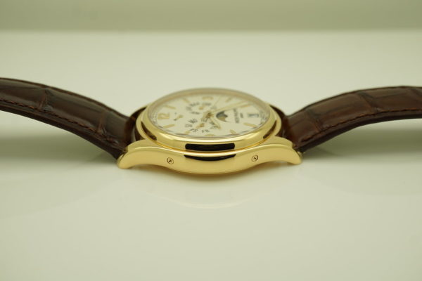 Patek PHILIPPE 5146J ANNUAL CALENDAR YELLOW GOLD CREAM DIAL SERVICED FULL SET - Image 4