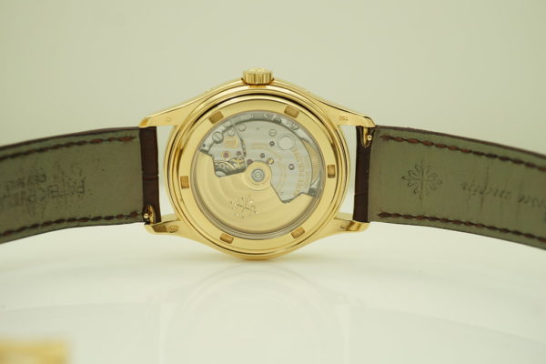 Patek PHILIPPE 5146J ANNUAL CALENDAR YELLOW GOLD CREAM DIAL SERVICED FULL SET - Image 7