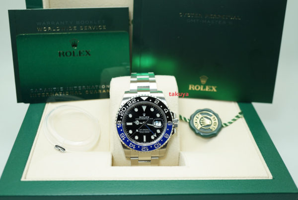 NEW Rolex 126710BLNR GMT MASTER II BLACK BLUE NEW BATMAN MODEL 2021 FULL SET - Image 2