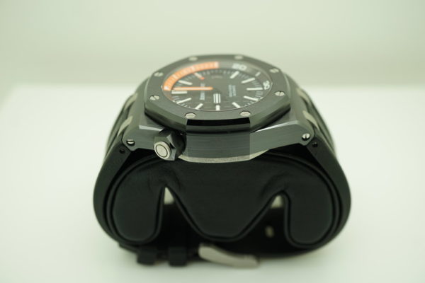 Audemars PIGUET ROYAL OAK OFFSHORE DIVER BLACK CERAMIC 15707CE SERVICED FULL SET - Image 4