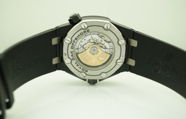 Audemars PIGUET ROYAL OAK OFFSHORE DIVER BLACK CERAMIC 15707CE SERVICED FULL SET - Image 8
