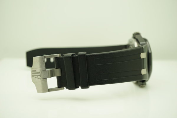 Audemars PIGUET ROYAL OAK OFFSHORE DIVER BLACK CERAMIC 15707CE SERVICED FULL SET - Image 7