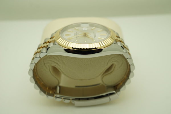 MINT Rolex 126333 DATEJUST 41 2 TONE FLUTED BEZEL SILVER DIAL JUBILEE BAND 2021 FULL SET - Image 4