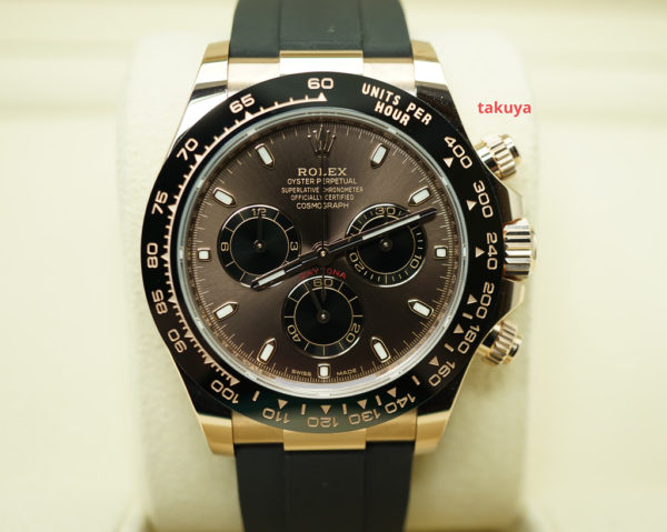 Rolex 116515LN DAYTONA OYSTERFLEX EVEROSE NEW CHOCOLATE DIAL 2021 FULL SET