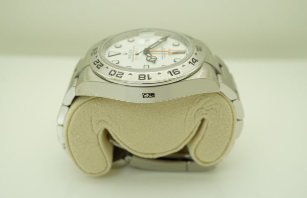 LIKE NEW Rolex 216570 EXPLORER 2 POLAR WHITE DIAL 42MM STICKERS FULL SET - Image 4