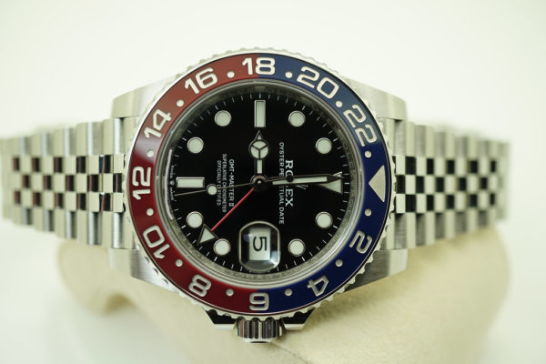 Rolex 126710BLRO PEPSI GMT MASTER II RED BLUE BEZEL JUBILEE 2019 FULL SET - Image 9