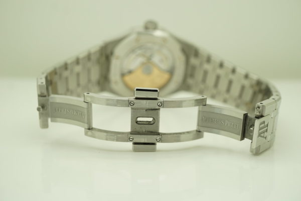 Audemars PIGUET ROYAL OAK 15450ST GREY RUTHENIUM DIAL 37MM 2020 WARRANT FULL SET - Image 8