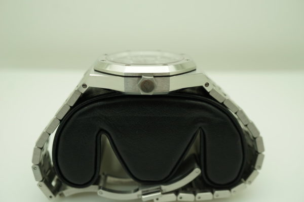 Audemars PIGUET ROYAL OAK 15450ST GREY RUTHENIUM DIAL 37MM 2020 WARRANT FULL SET - Image 3