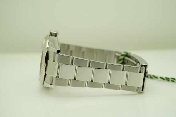 BRAND NEW Rolex 126234 DATEJUST FLUTED BEZEL OYSTER WIMBLEDON DIAL 2021 FULL SET - Image 5