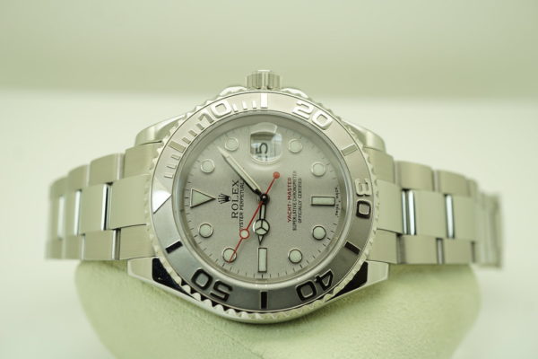 Rolex 16622 YACHTMASTER PLATINUM DIAL 40MM Z SERIAL SERVICED FULL SET - Image 10