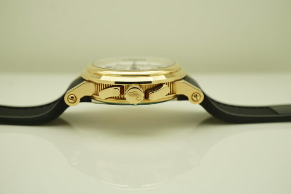 Breguet MARINE CHRONOGRAPH 5827 YELLOW GOLD SILVER DIAL 42MM FULL SET - Image 3