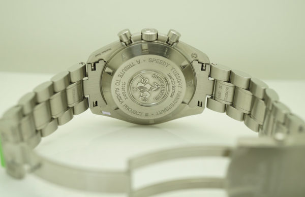 MINT Omega SPEEDY TUESDAY SPEEDMASTER LIMITED EDITION EXTRA BRACELET FULL SET - Image 7