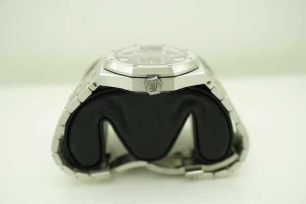 Audemars PIGUET ROYAL OAK 15450 GREY RUTHENIUM DIAL 37MM 2020 WARRANTY FULL SET - Image 3