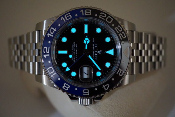 Rolex 126710BLNR GMT MASTER 2 BLACK BLUE JUBILEE 2021 WARRANTY FULL SET - Image 11