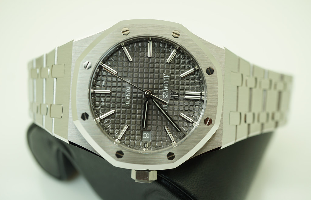 Audemars PIGUET ROYAL OAK 15450 GREY RUTHENIUM DIAL 37MM 2020