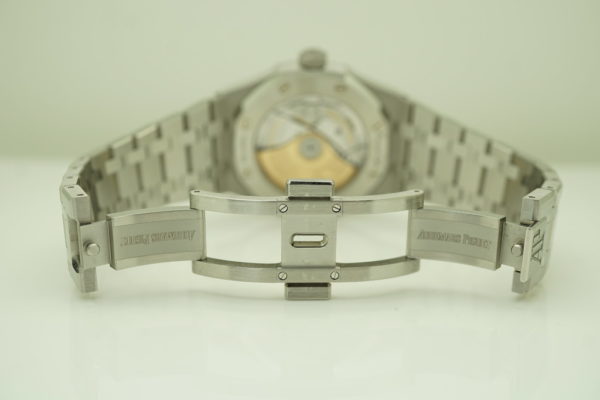 Audemars PIGUET ROYAL OAK 15450 GREY RUTHENIUM DIAL 37MM 2020 WARRANTY FULL SET - Image 8