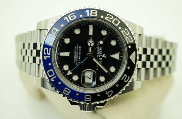 Rolex 126710BLNR GMT MASTER 2 BLACK BLUE JUBILEE 2021 WARRANTY FULL SET - Image 9