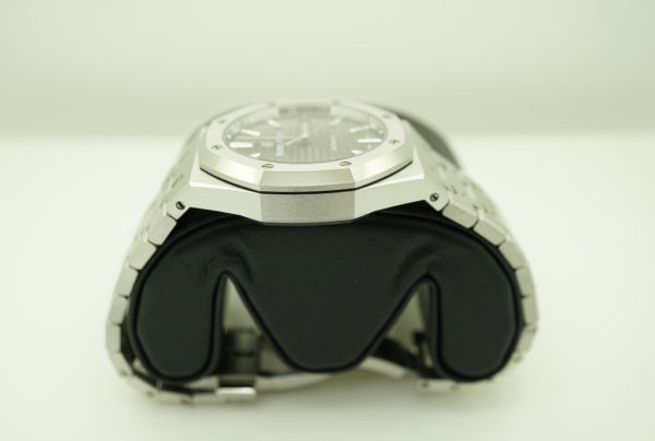 Audemars PIGUET ROYAL OAK 15450 GREY RUTHENIUM DIAL 37MM 2020 WARRANTY FULL SET - Image 4