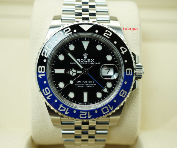 Rolex 126710BLNR GMT MASTER 2 BLACK BLUE JUBILEE 2021 WARRANTY FULL SET