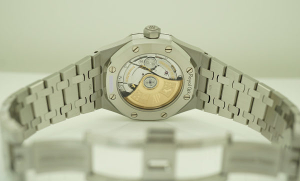 Audemars PIGUET ROYAL OAK 15450 GREY RUTHENIUM DIAL 37MM 2020 WARRANTY FULL SET - Image 9
