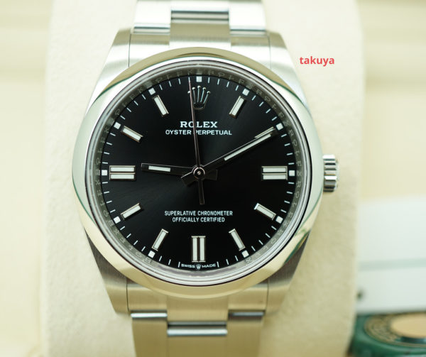 BRAND NEW Rolex 126000 OYSTER PERPETUAL BRIGHT BLACK DIAL 36MM 2021 FULL SET