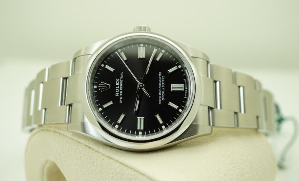 BRAND NEW Rolex 126000 OYSTER PERPETUAL BRIGHT BLACK DIAL 36MM 2021 FULL SET - Image 10