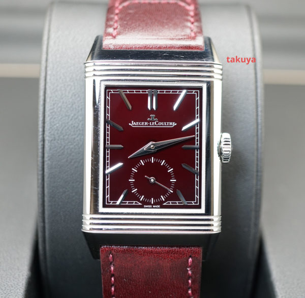 Jaeger-LeCoultre REVERSO TRIBUTE SMALL SECONDS DEEP RED DIAL Q397846J 2021 FULL SET