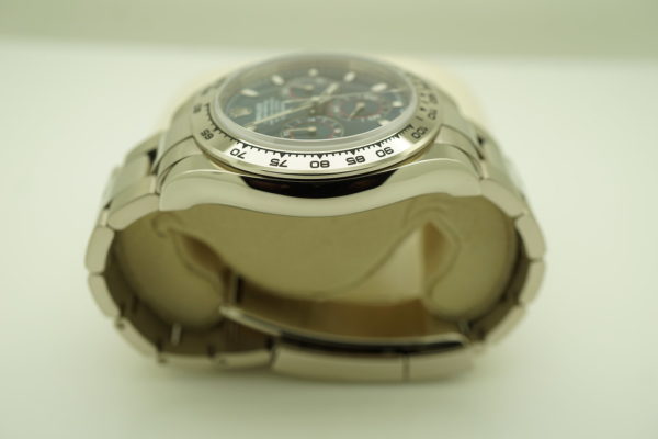 Rolex 116509 DAYTONA 18K WHITE GOLD BLUE DIAL 2020 WARRANTY COMPLETE SET - Image 4