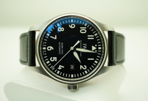 IWC PILOT's WATCH MARK XVIII STAINLESS STEEL BLACK DIAL IW327009 2020 WARRANTY - Image 8