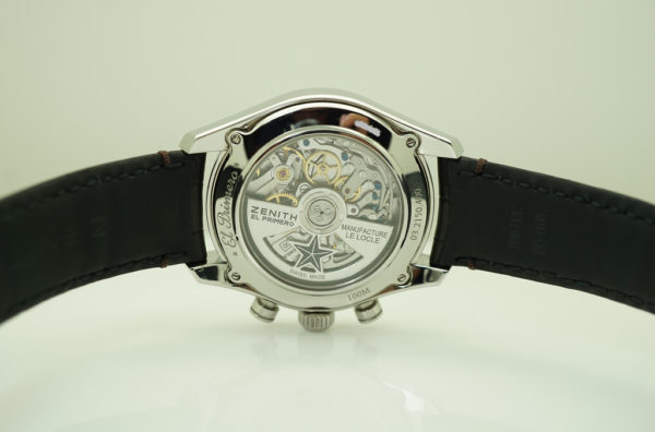 ZENITH CHRONOMASTER El PRIMERO STAINLESS STEEL 38MM 2020 WARRANTY FULL SET - Image 7