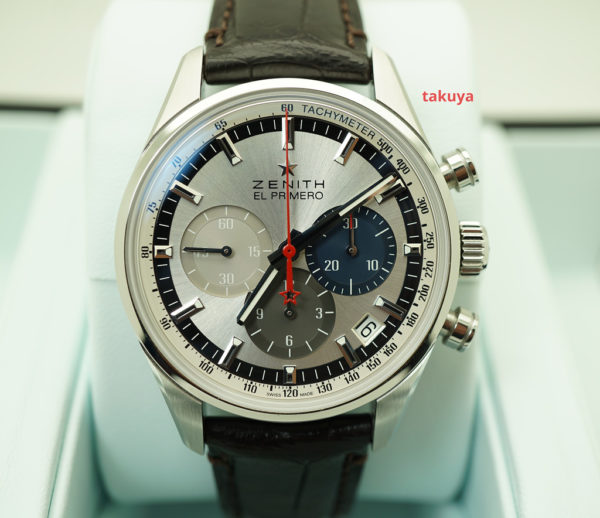 ZENITH CHRONOMASTER El PRIMERO STAINLESS STEEL 38MM 2020 WARRANTY FULL SET