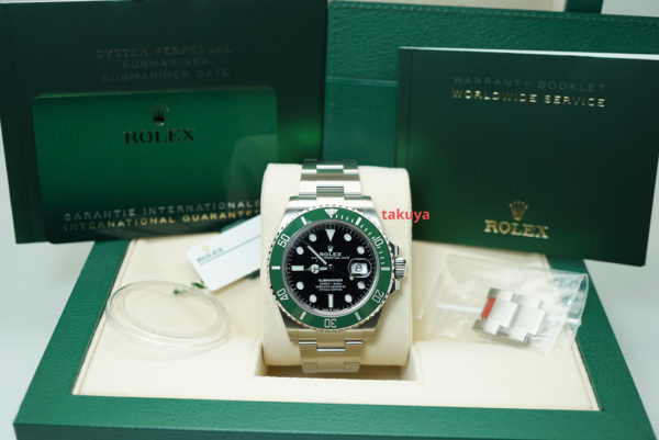 Rolex 126610LV SUBMARINER GREEN BLACK DIAL STARBUCKS 41MM 2021 FULL SET - Image 2