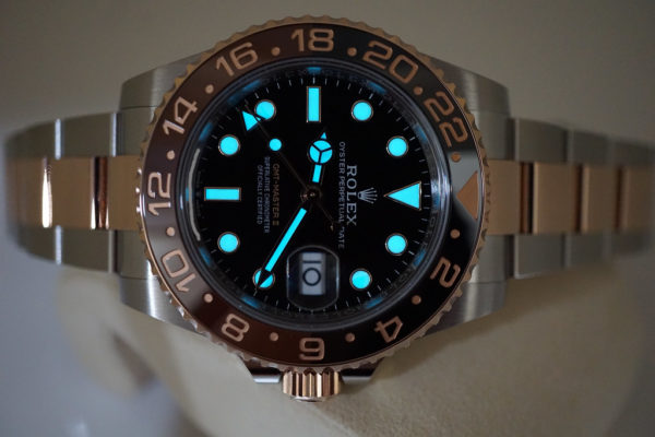 NEW Rolex 126711CHNR GMT MASTER II 18K RG STEEL ROOTBEER 2019 WARRANTY FULL SET - Image 11