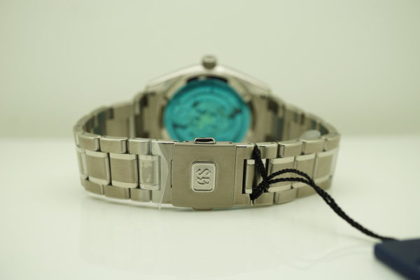 BRAND NEW Grand Seiko SPRING DRIVE TITANIUM SBGA415 Winter 2021 WARRANTY FULL SET - Image 7