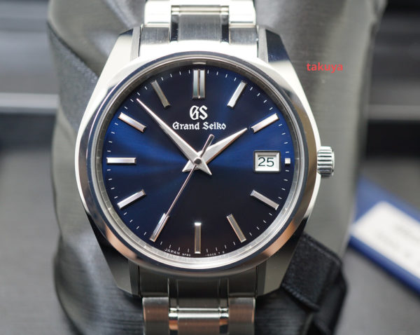 NEW GRAND SEIKO Heritage QUARTZ SBGP005 BLUE DIAL 2021 FULL SET